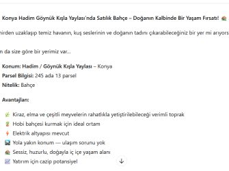 Doğanın Kalbinde Hobi Bahçesi